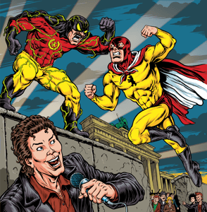 Image of Captain Berlin … und die wirklich wahre Geschichte vom Mauerfall (LP)