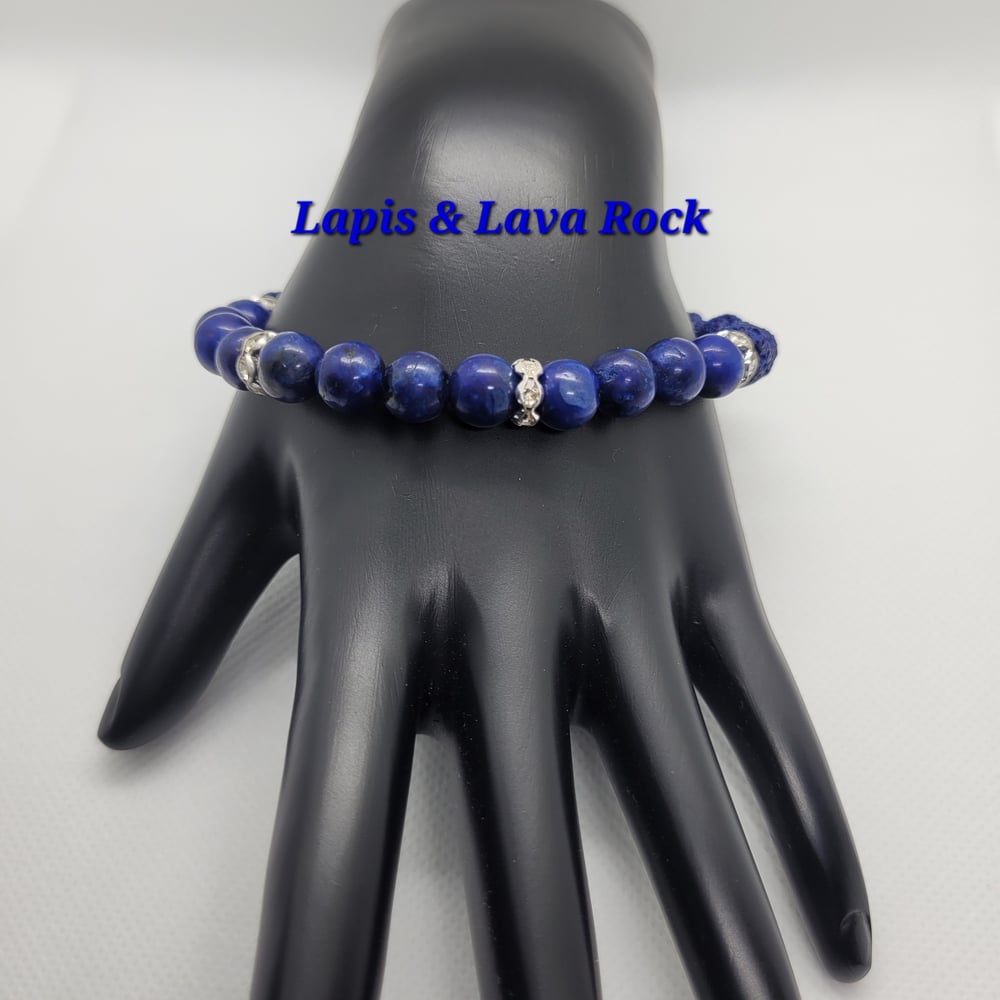 Image of Lapis Lazuli Bracelet 