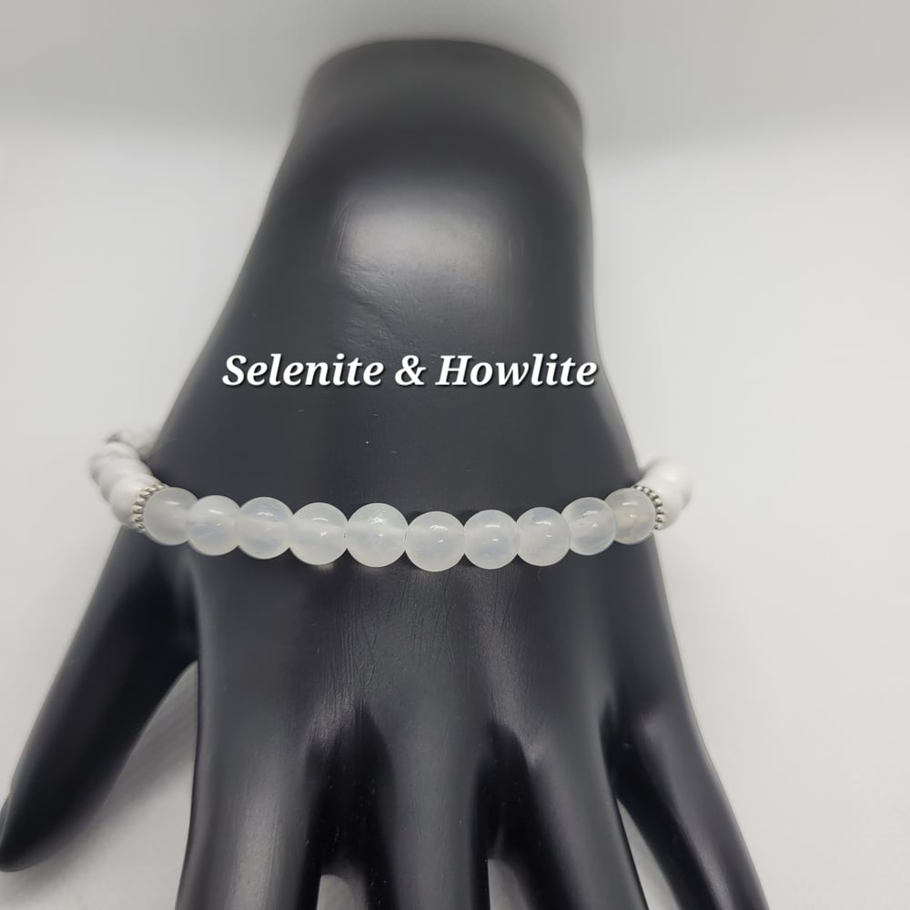 Image of Selenite & Howlite