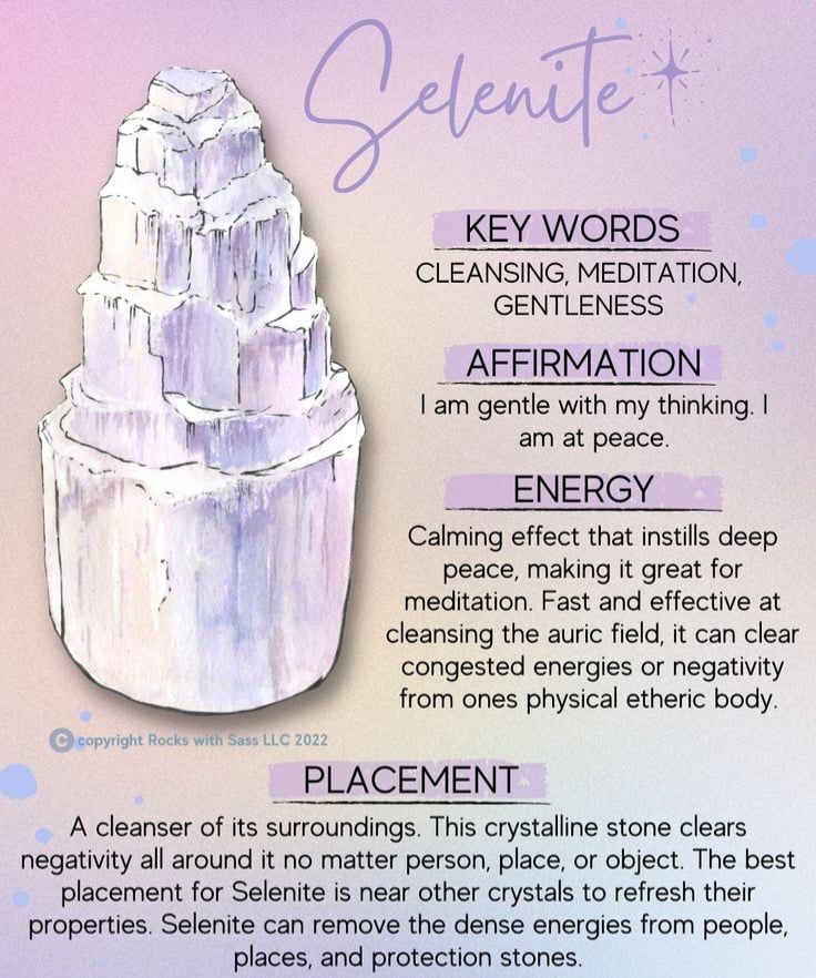 Image of Selenite & Howlite