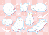 Tongyuen the Cat Sticker Sheet