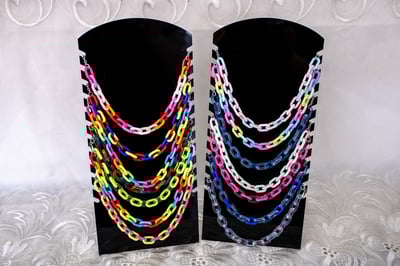 Image of Acrylic Chain Chokers
