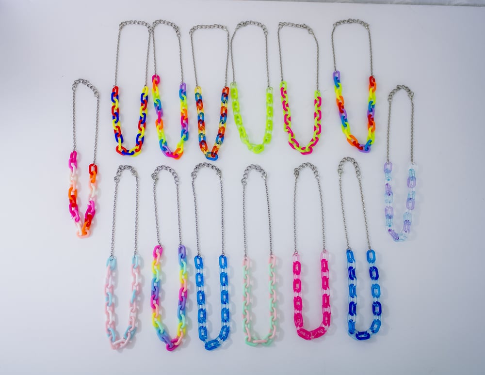 Image of Acrylic Chain Chokers