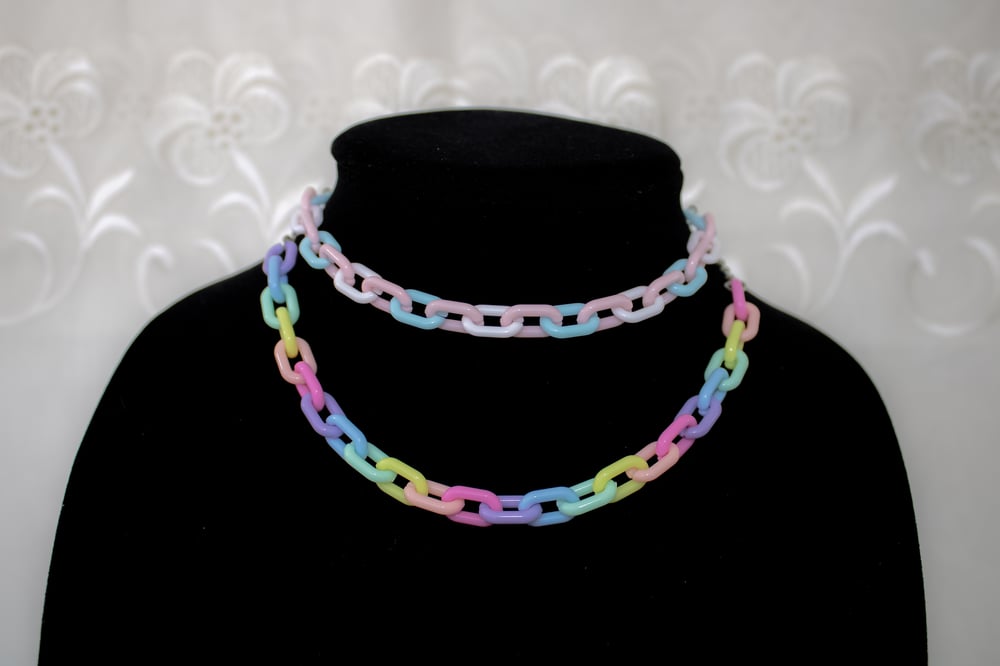 Image of Acrylic Chain Chokers