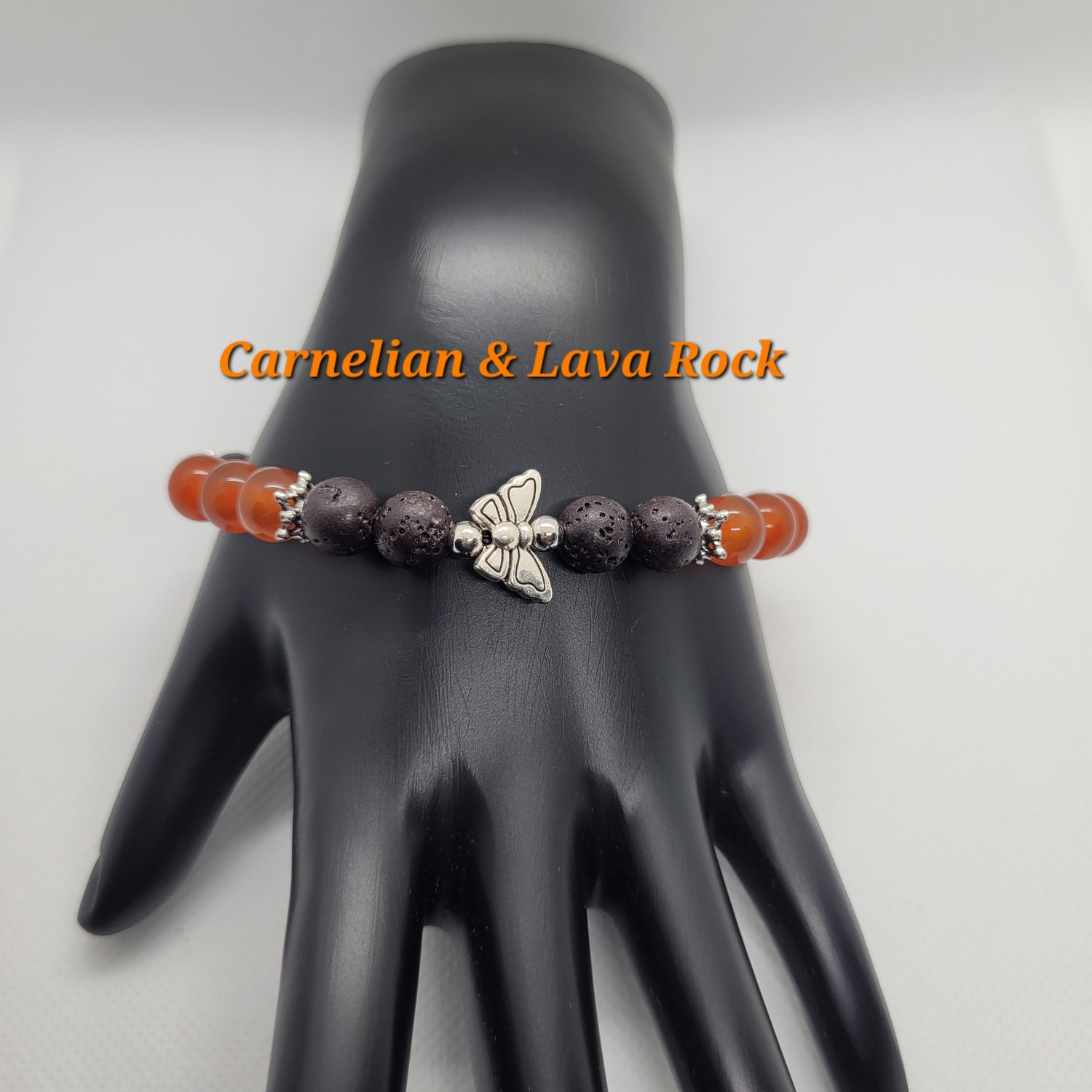 Image of Carnelian & Lava Rock