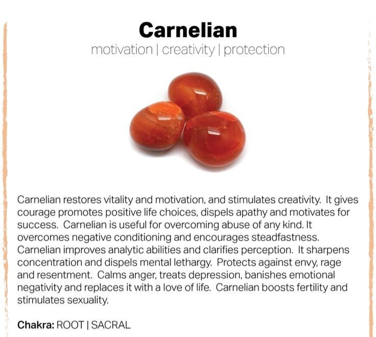 Image of Carnelian & Lava Rock