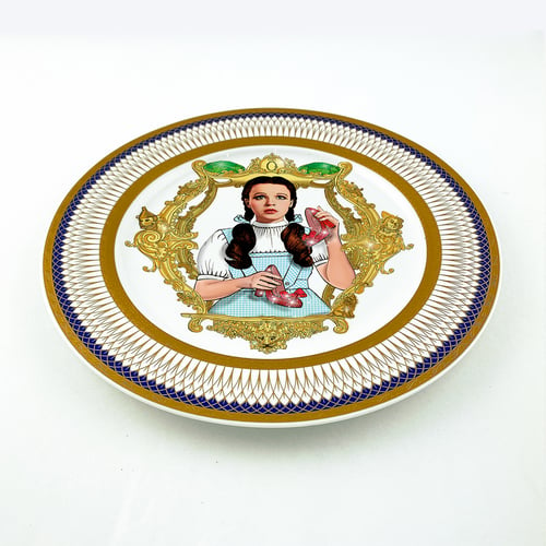 Image of The Wizard of OZ - Large Fine China Plate - #0774