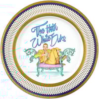 Image 1 of The Thin White Duke - Large Fine China Plate - #0774