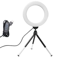6inch Led Ring Light with Tripod Strand for live Streaming, Makeup, YouTube, Photography