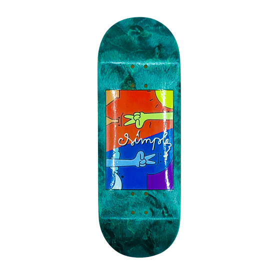 Image of FBC x Simple Decks "FB 24/7 Teal"