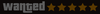 WANTED ★★★★★ - LED Panel - Electric Window Car Sticker 