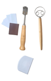 Danish Dough Whisk , Lame, Dough Scraper