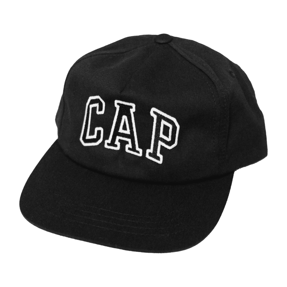 CAP Gap Cap Snapback Black