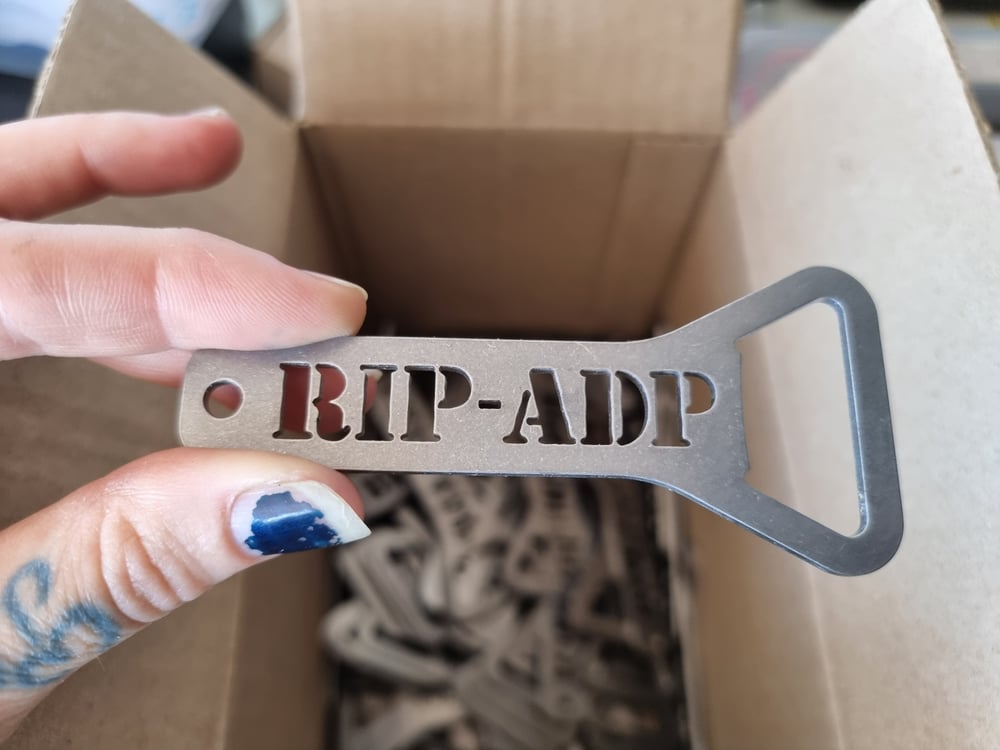 RIP-ADP Bottle opener keyrings