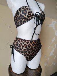 Image 4 of Bandeau Bikini Top Leo