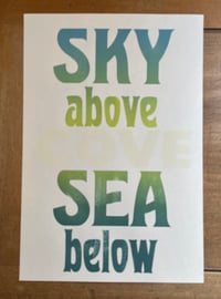 Image 3 of Sky above COVE Sea below 