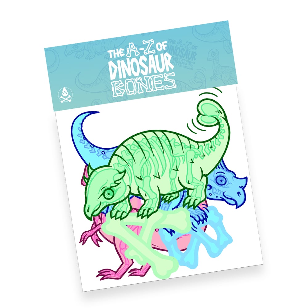Image of Dino ABC Sticker Pack