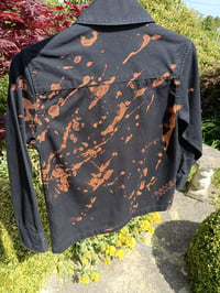 Image 2 of Reverse dyed black shirt age 8 SALE 20% OFF!!