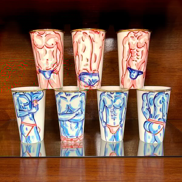 Image of Thirst Trap Cups with 22Kt Gold
