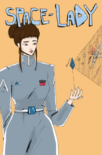 Image 1 of SPACE-LADY #3