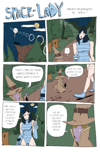 Image 2 of SPACE-LADY #4 
