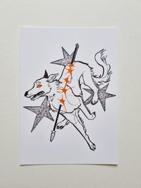 Borzoi A6 Mini Print