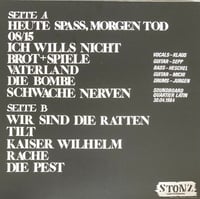 Image 2 of Vorkriegsjugend - "Quartier Latin 1984" Lp