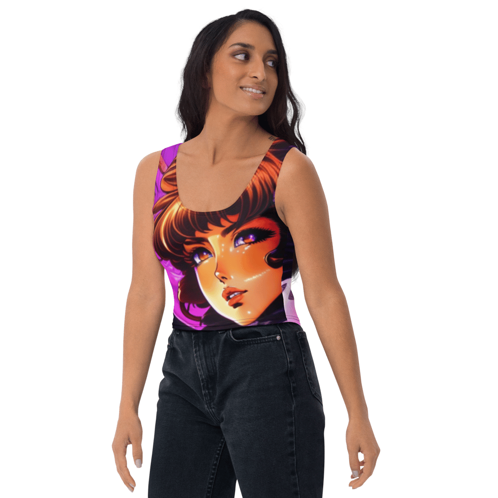 Image of G2B Phantasy Star Thoughts Crop Top