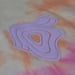Image of Wavy Tie Dye Hood - 3D Puff Print