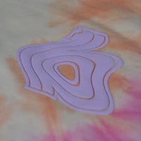 Image 5 of Wavy Tie Dye Hood - 3D Puff Print