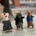 Make your own needle felted mouse 
