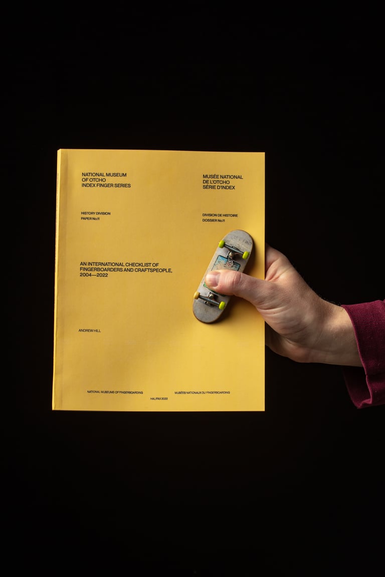 A Checklist of International Fingerboarders and Craftspeople 2004—2022