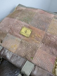 Image 5 of Textural Tiles Handmade Shoulder Bag
