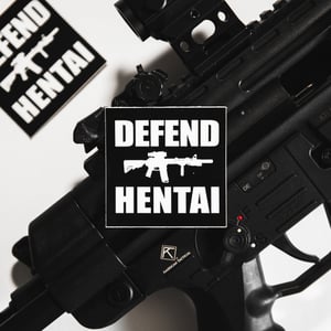 Image of Defend Hentai Mini Sticker 2 Pack