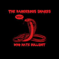 Image 2 of Dangerous Snake Who Hate Bullshit "Society Is My Jail" Unisex T-shirt-BLACK