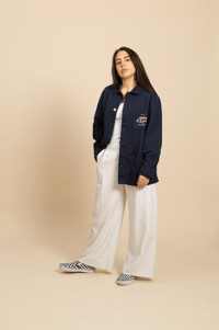 Image 3 of CHAQUETA "LANA" MARINO