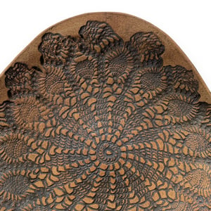 Image of FLORAL IMPRINT BOWL