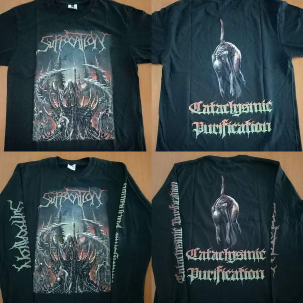 SUFFOCATION - CATACLYSMIC PURIFICATION (T-SHIRT & LONGSLEEVE)