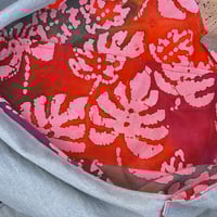 Image 2 of Pale blue denim origami market bag