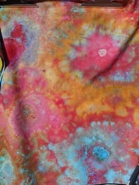 Image 5 of Tropical Geode - Ice Dyed Tie Dye Bandana