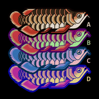 Image 2 of Arowana - Canvas Bookmarks