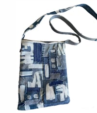 Denim Patchwork Bag