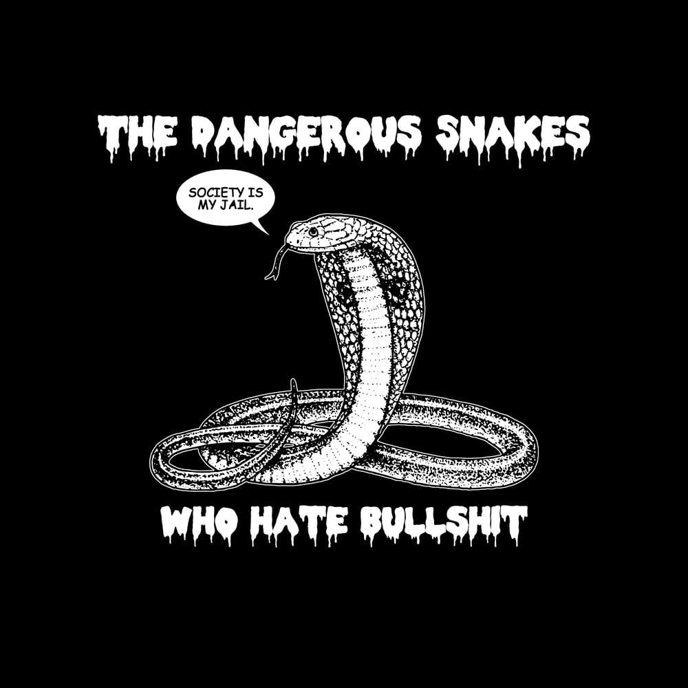 Dangerous Snakes Who Hate Bullshit "Society Is My Jail" Women's Tank- 3 COLORS!