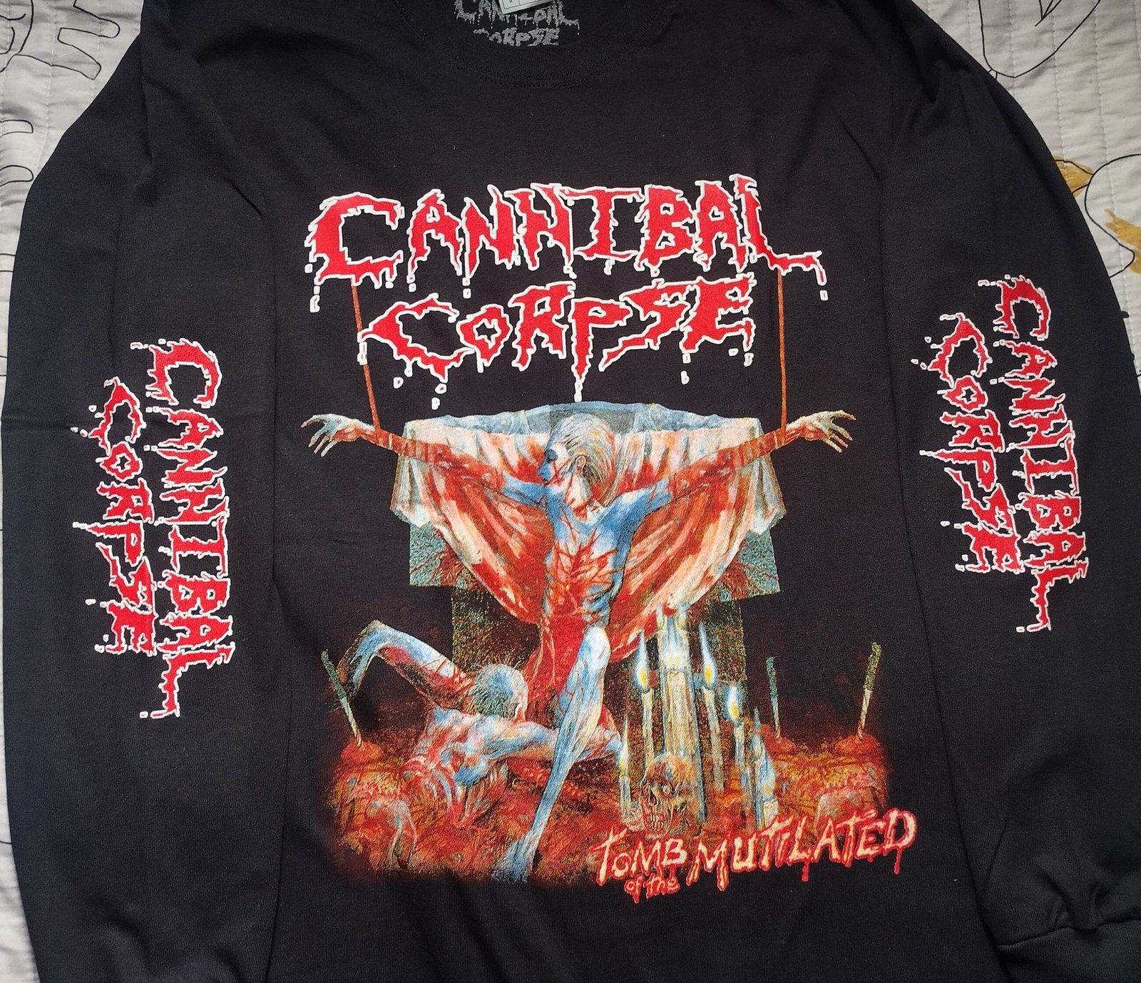 Cannibal corpse tomb of the 2024 mutilated shirt