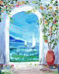 Santorini -Fine Art Print