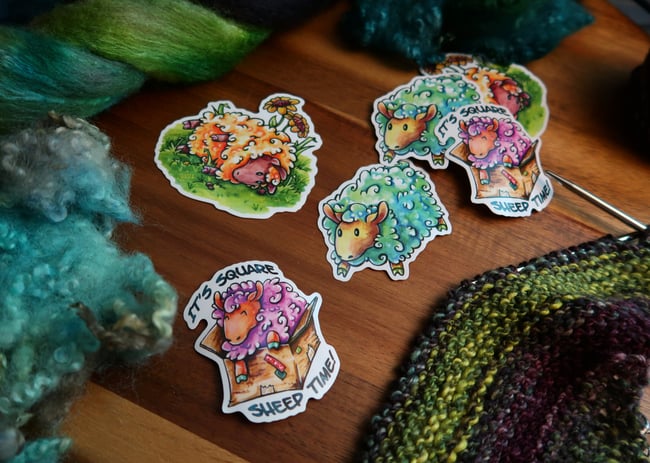 Squeep Sticker Trio Pack