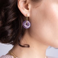 Image 2 of Pendientes KALOS Amatista