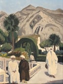 Gösta Sundvall (1900-1957) ‘In a North African Garden’