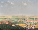 Evert Färhm (1901–1971) ‘Blossom in a landscape’