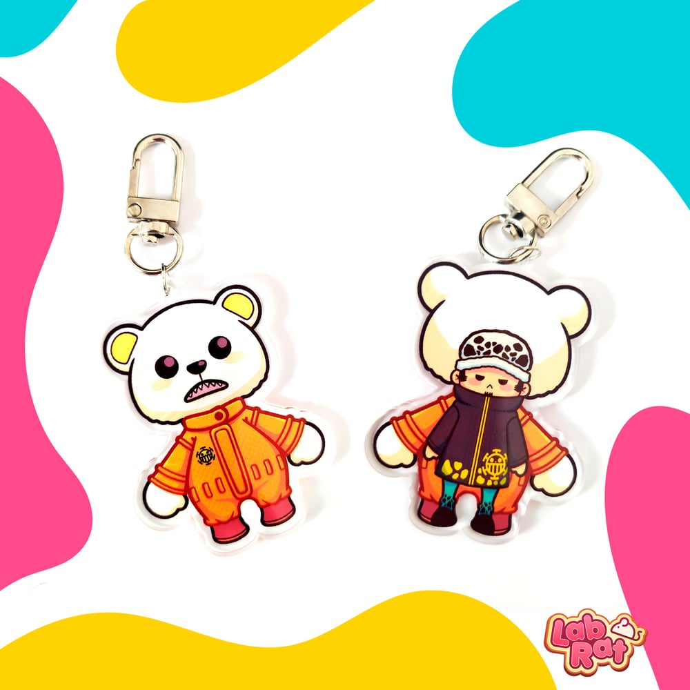 Image of Bepo & Law -Keychain